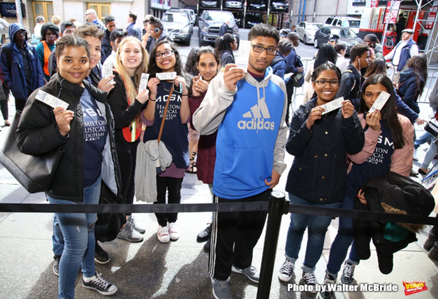 Photo Coverage: History Class Goes to HAMILTON at the Latest #EduHam Matinee!  Image
