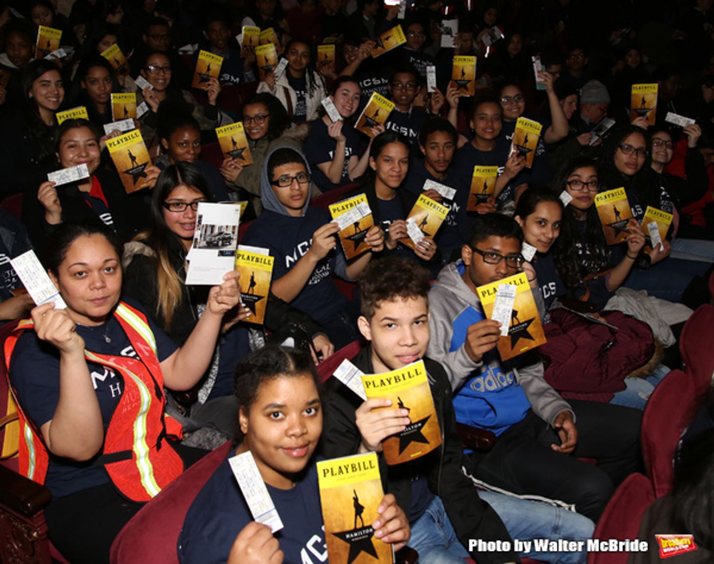 Photo Coverage: History Class Goes to HAMILTON at the Latest #EduHam Matinee!  Image