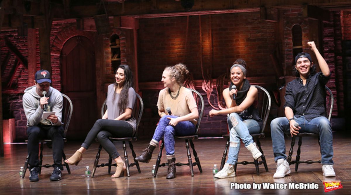 Taran Killam, Lauren Boyd, Hope Endrenyi, Sasha Hollinger and Anthony Lee Medina at 