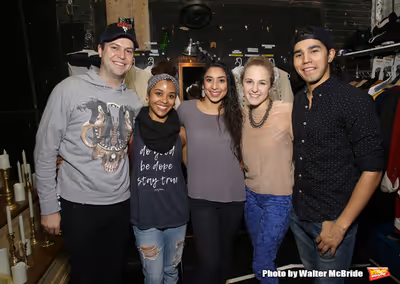 Taran Killam, Sasha Hollinger, Lauren Boyd, Hope Endrenyi and Anthony Lee Medina Photo