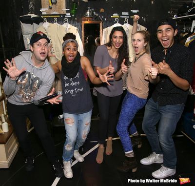 Taran Killam, Sasha Hollinger, Lauren Boyd, Hope Endrenyi and Anthony Lee Medina Photo