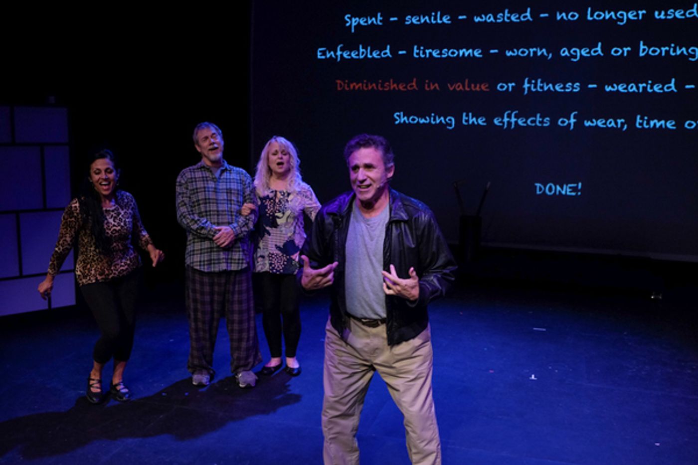 Photo Flash: First Look at Rag Lady Productions' THE GEEZE AND ME  Image