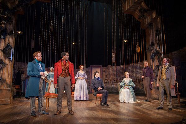 The cast of Lolita Chakrabarti's RED VELVET at The Old Globe Photo