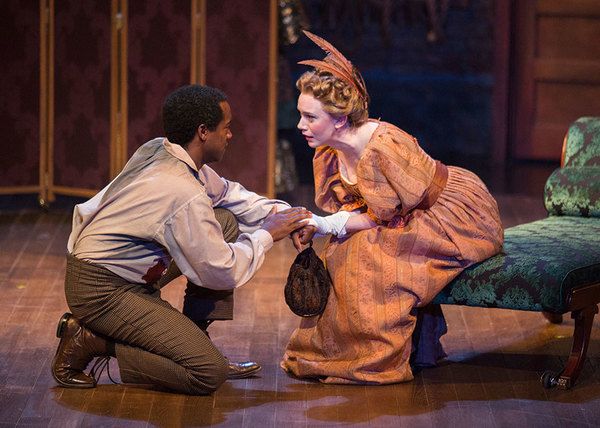 Albert Jones and Amelia Pedlow as Margaret Aldridge Photo