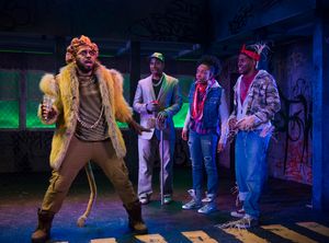 Chuckie Benson, Steven Perkins, Sydney Charles and Gilbert Domally Photo