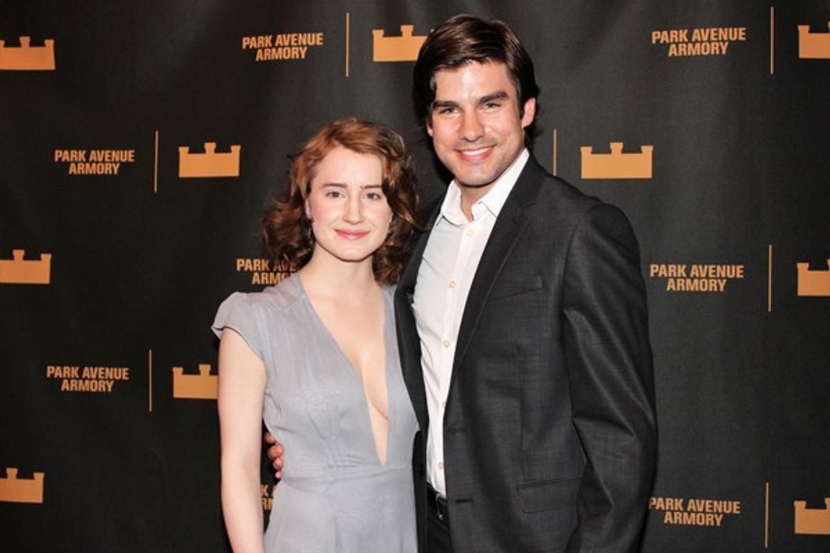 Catherine Combs and Alex Esola at 