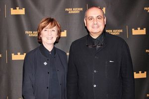 Rebecca Robertson and Pierre Audi Photo