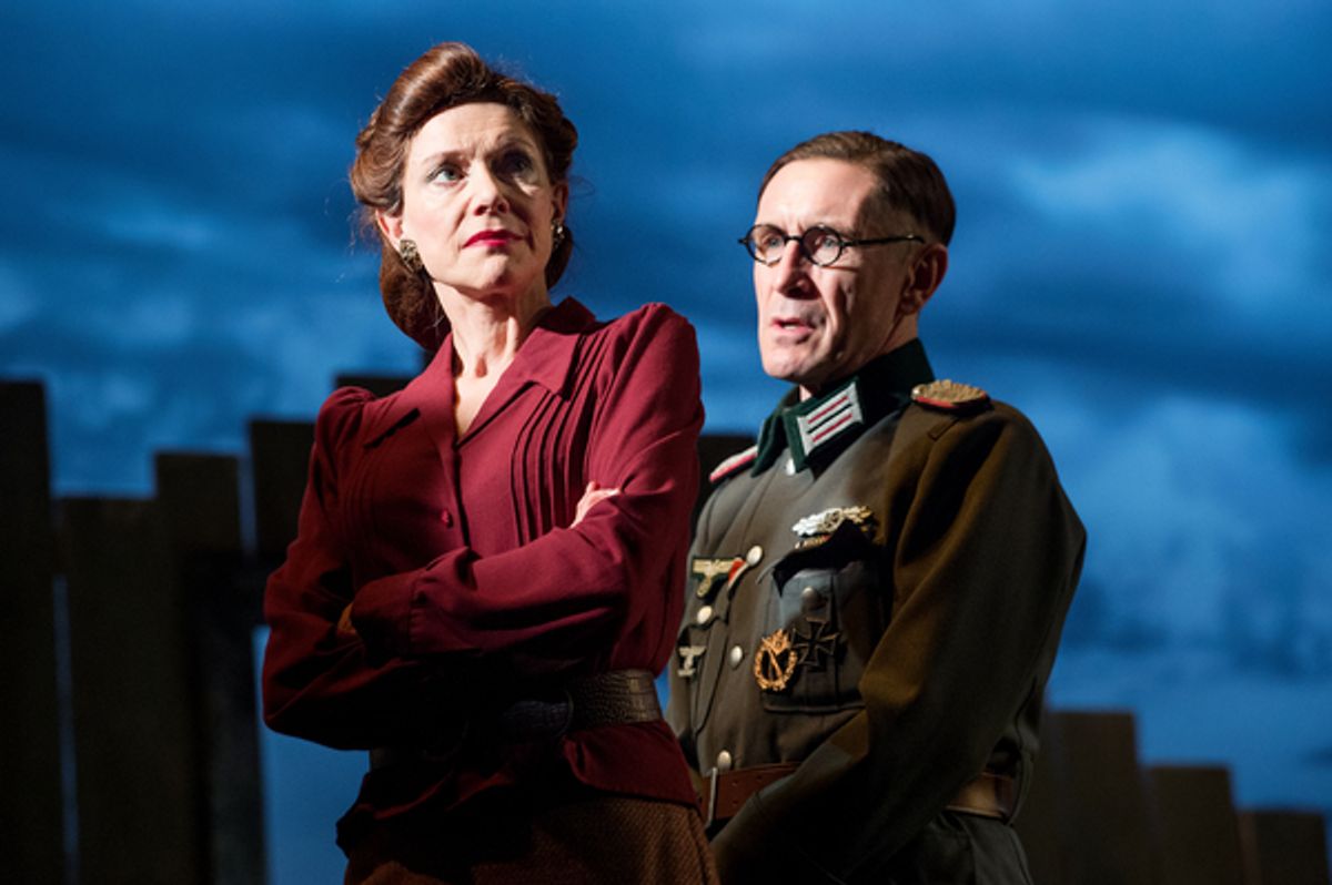 Belinda Lang and Paul McGann at 