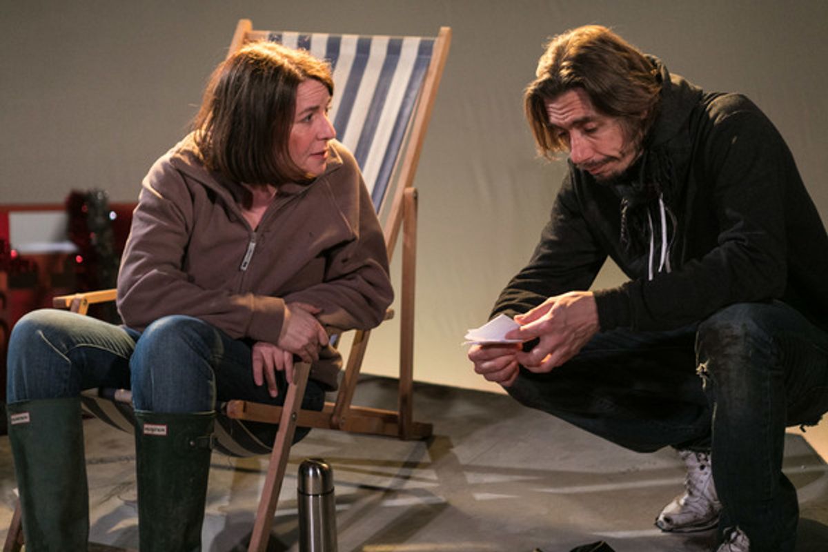 Karen Brooks and Philippe Spall at 