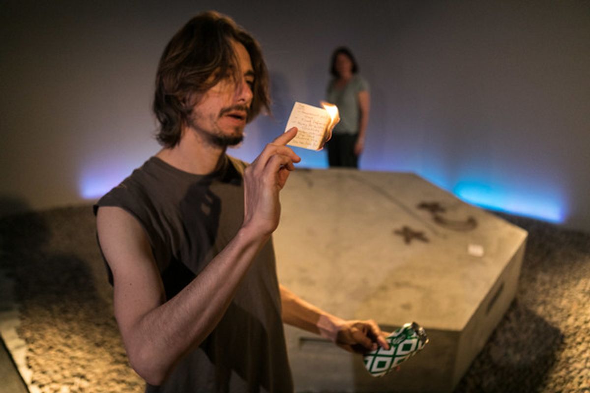 Philippe Spall and Karen Brooks at 