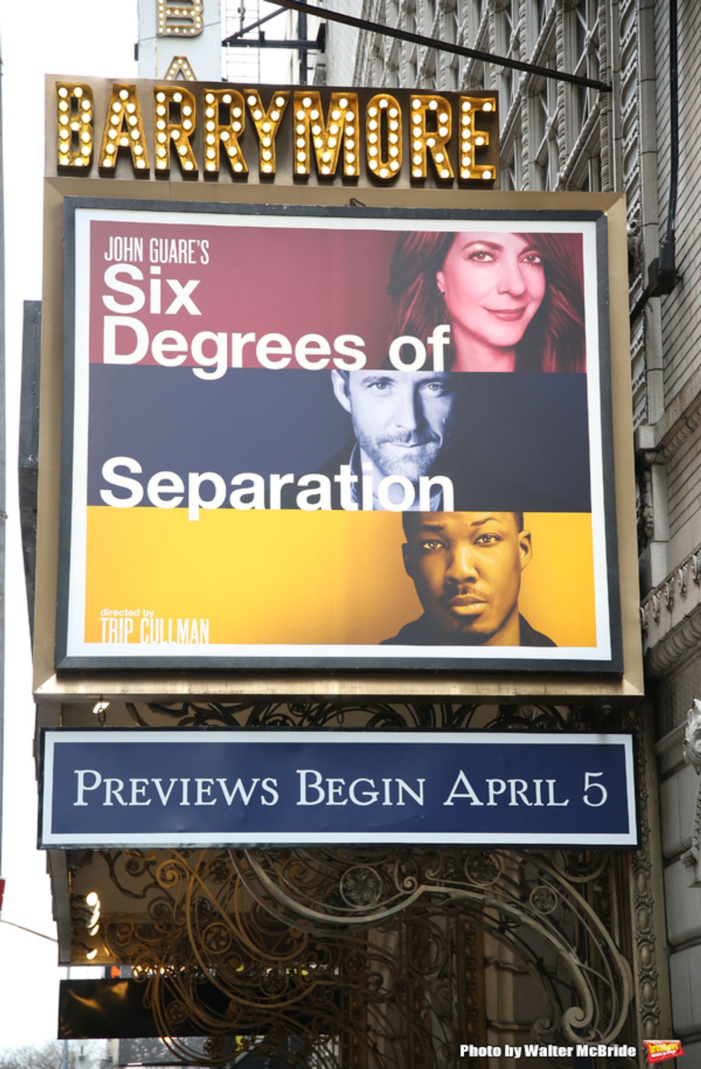 Up on the Marquee: SIX DEGREES OF SEPARATION  Image