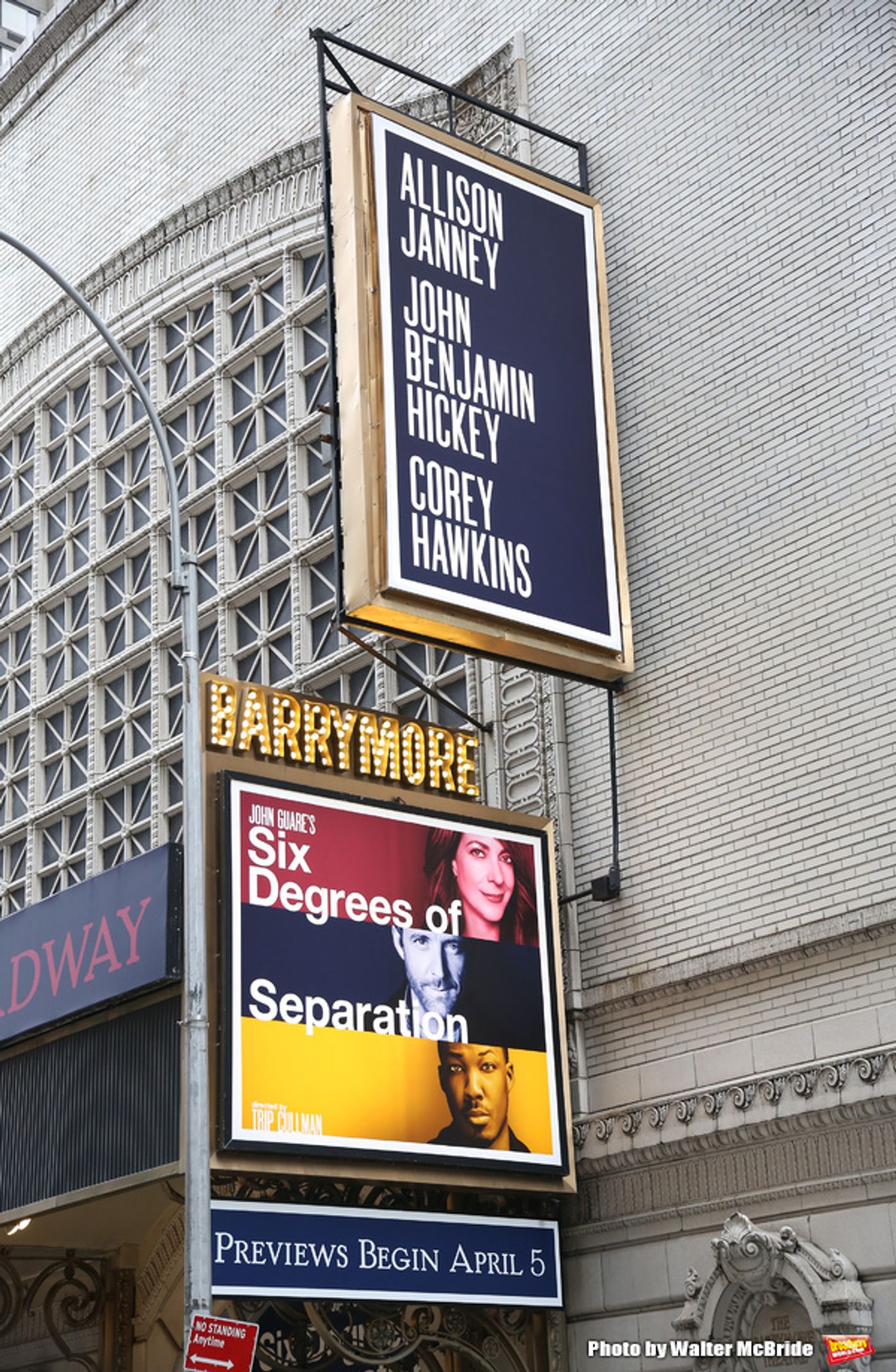 Up on the Marquee: SIX DEGREES OF SEPARATION  Image