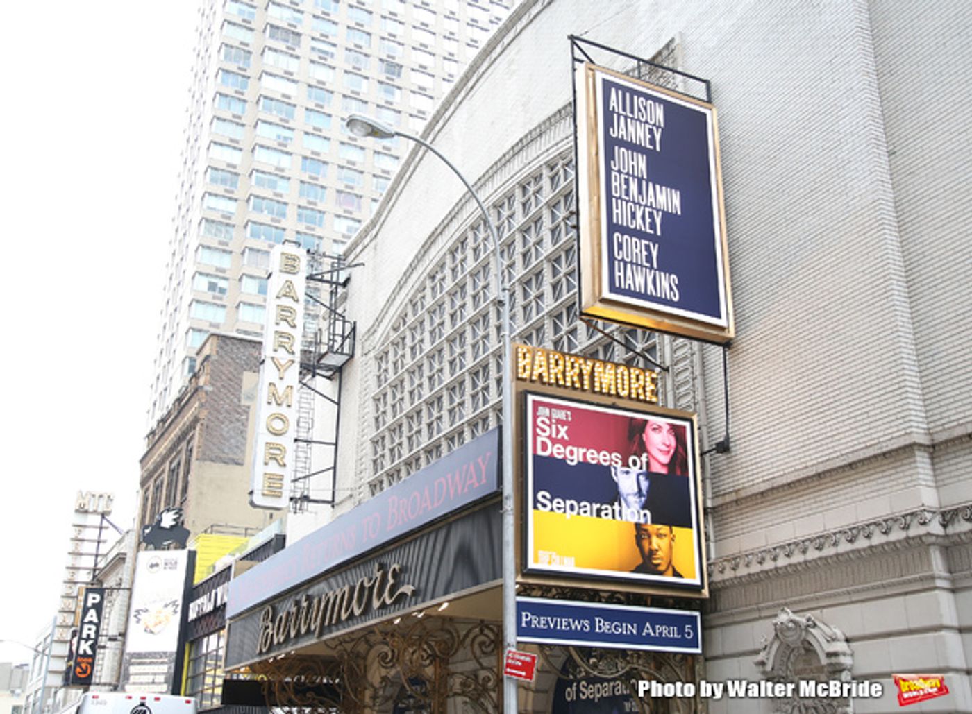 Up on the Marquee: SIX DEGREES OF SEPARATION  Image