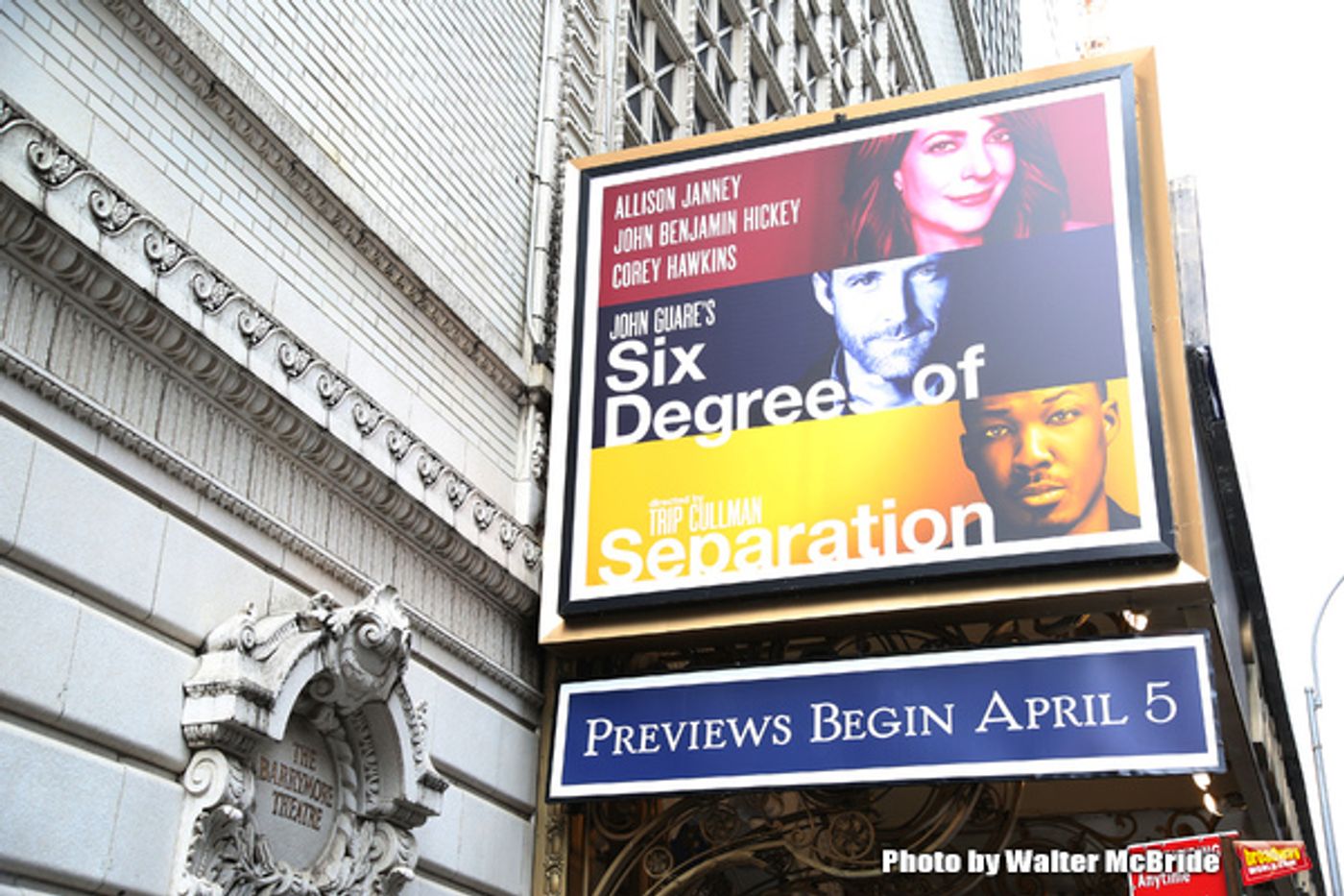 Up on the Marquee: SIX DEGREES OF SEPARATION  Image