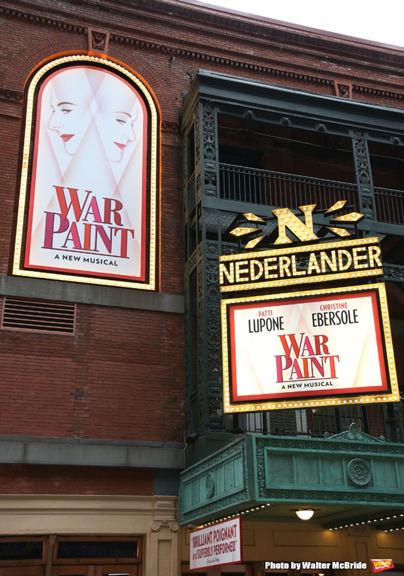 Up on the Marquee: WAR PAINT on Broadway Image