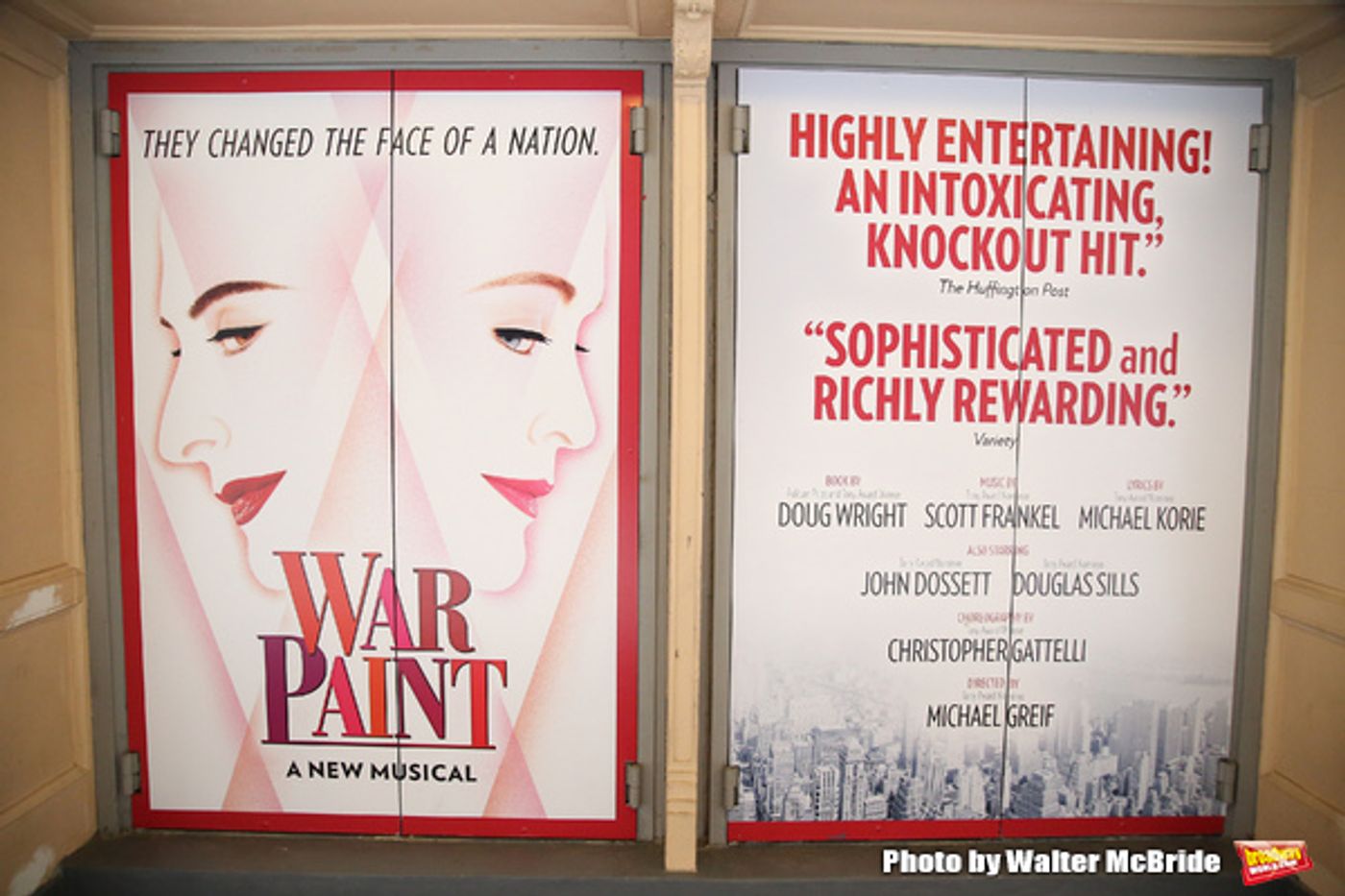 Up on the Marquee: WAR PAINT on Broadway Image