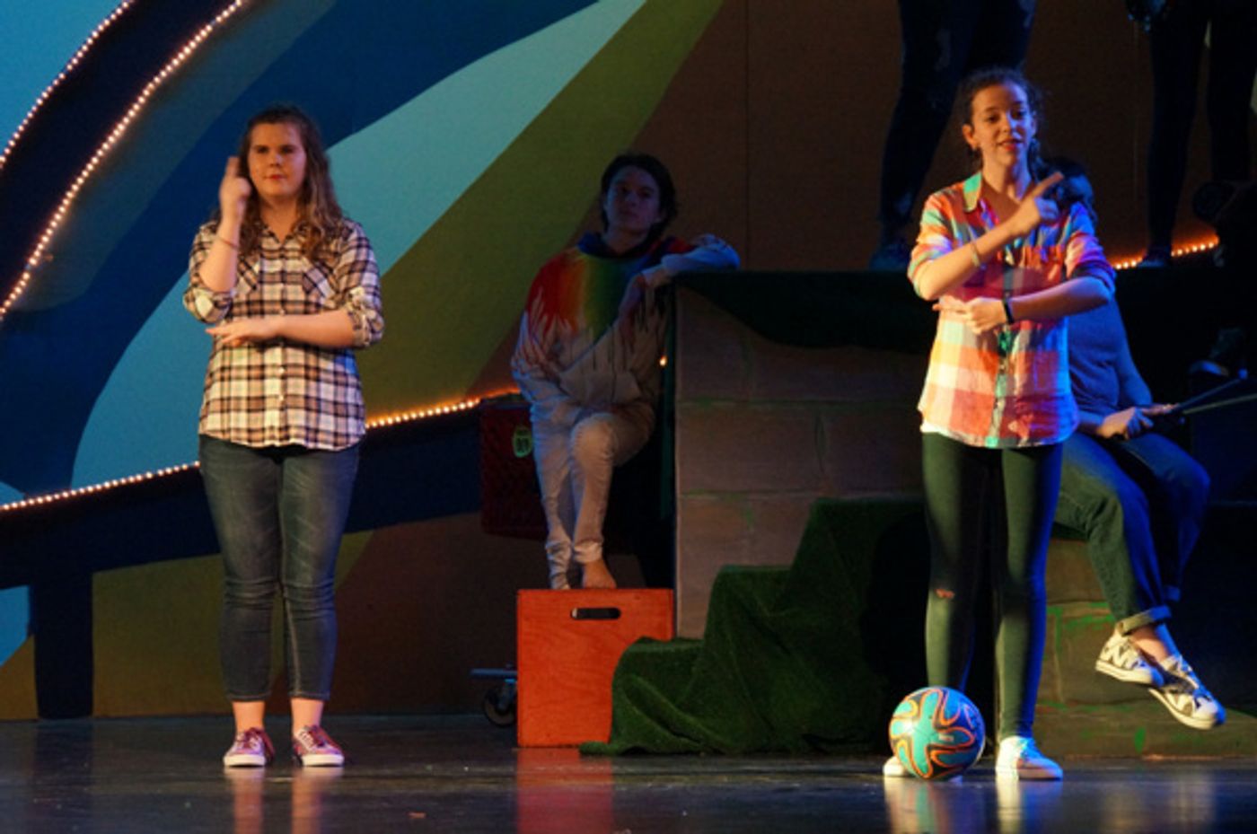 Photo Flash: Middle Schoolers Stage GODSPELL, JR. at Briarcrest Sparks Auditorium  Image