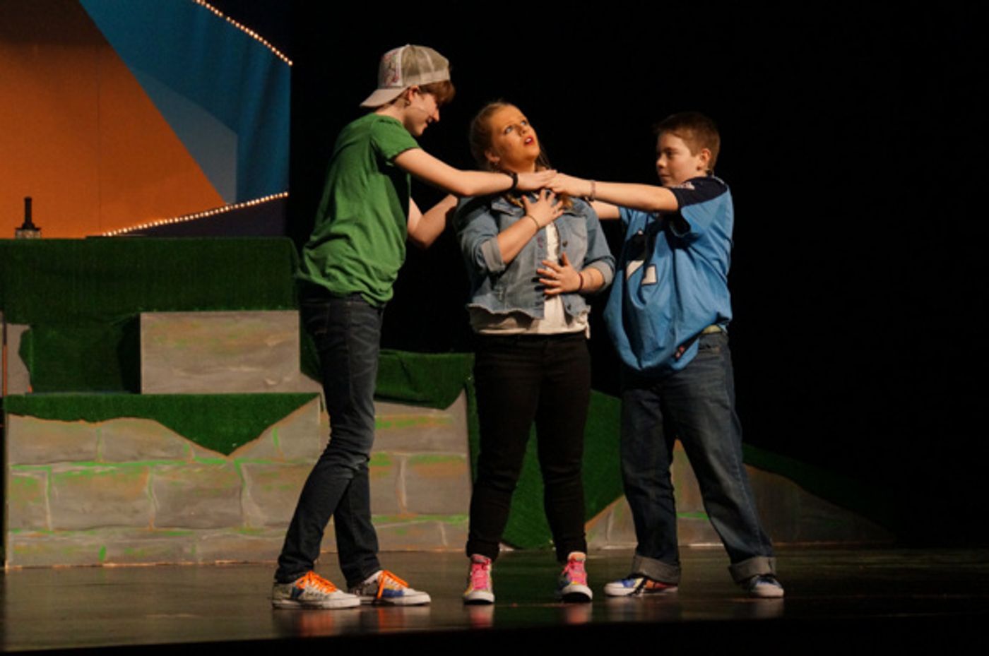 Photo Flash: Middle Schoolers Stage GODSPELL, JR. at Briarcrest Sparks Auditorium  Image
