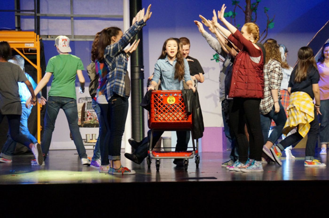 Photo Flash: Middle Schoolers Stage GODSPELL, JR. at Briarcrest Sparks Auditorium  Image