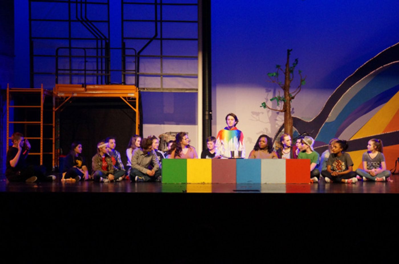 Photo Flash: Middle Schoolers Stage GODSPELL, JR. at Briarcrest Sparks Auditorium  Image