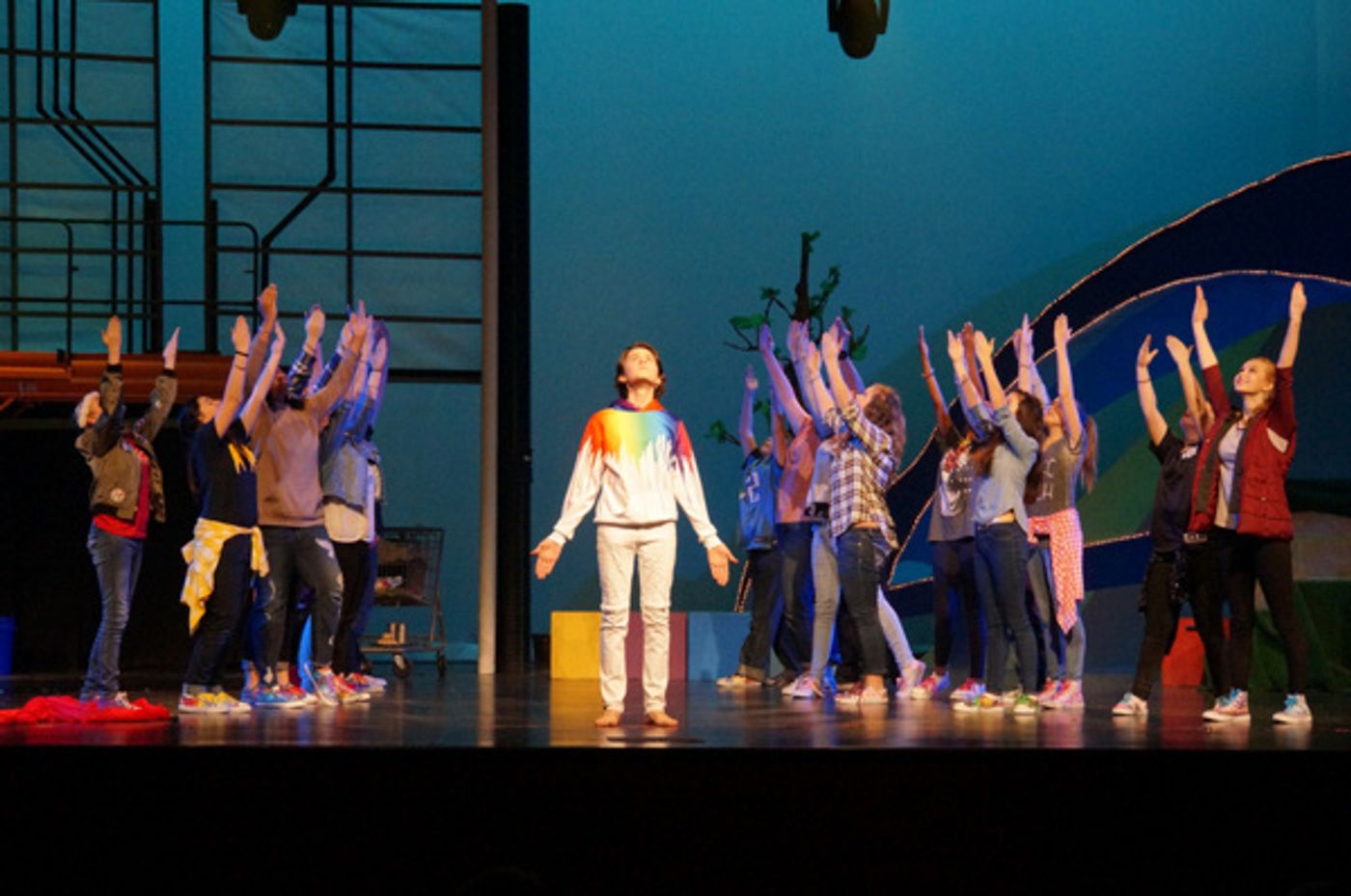Photo Flash: Middle Schoolers Stage GODSPELL, JR. at Briarcrest Sparks Auditorium  Image