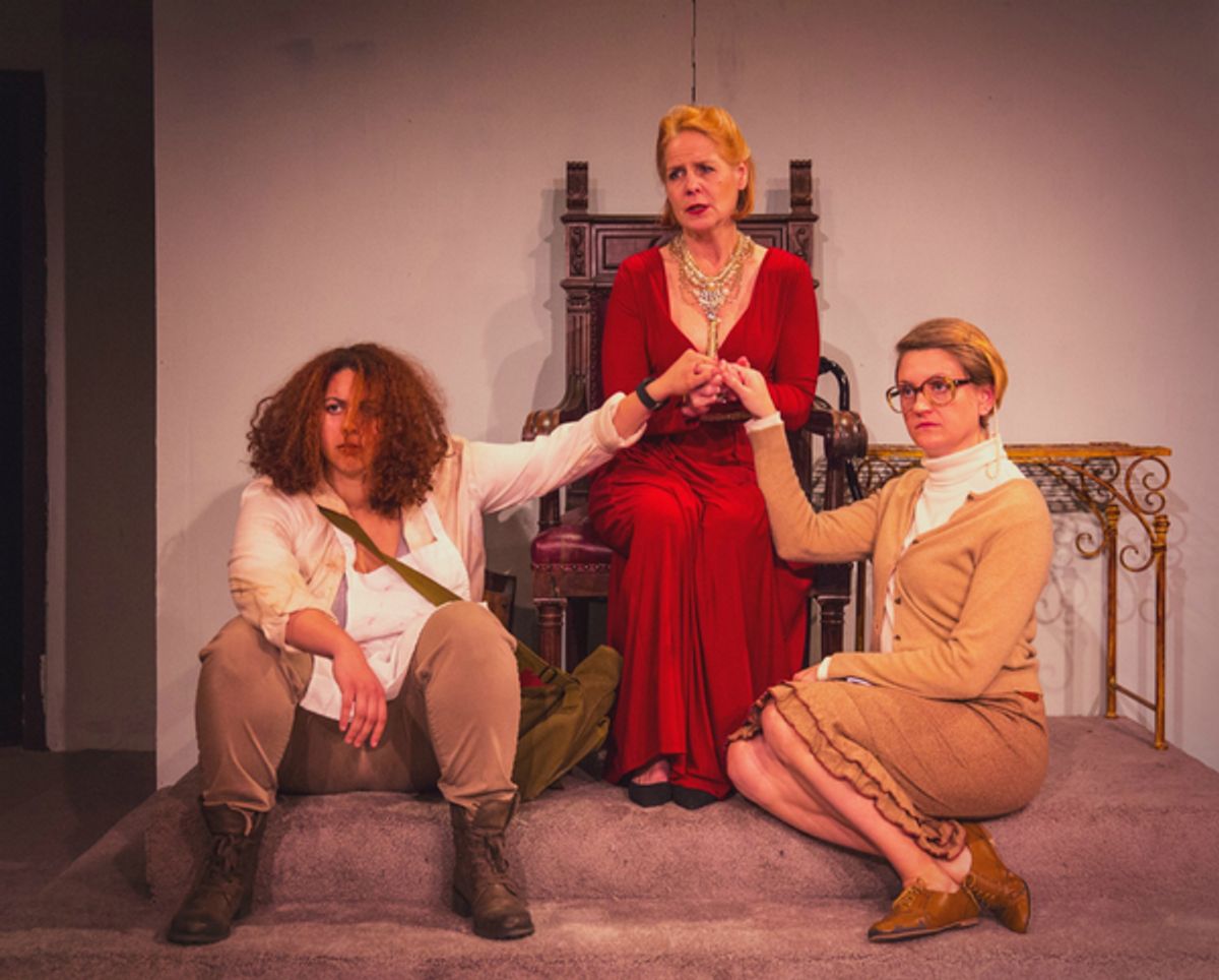 Amanda Celine Miller, Lynn Odell and Channing Sargent at 