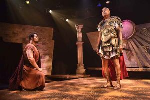 Topher Embrey and Michael Dorn @ BroadwayWorld Topher Embrey and Michael Dorn Photo