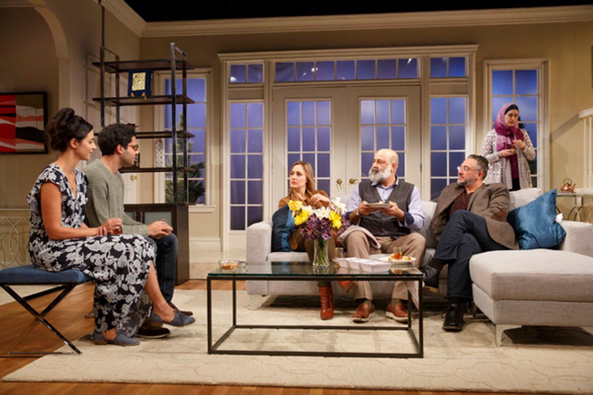 Tala Ashe, Babak Tafti, Heather Raffo, Ramsey Faragallah, Ali Reza Farahnakian & Lanna Joffrey at 