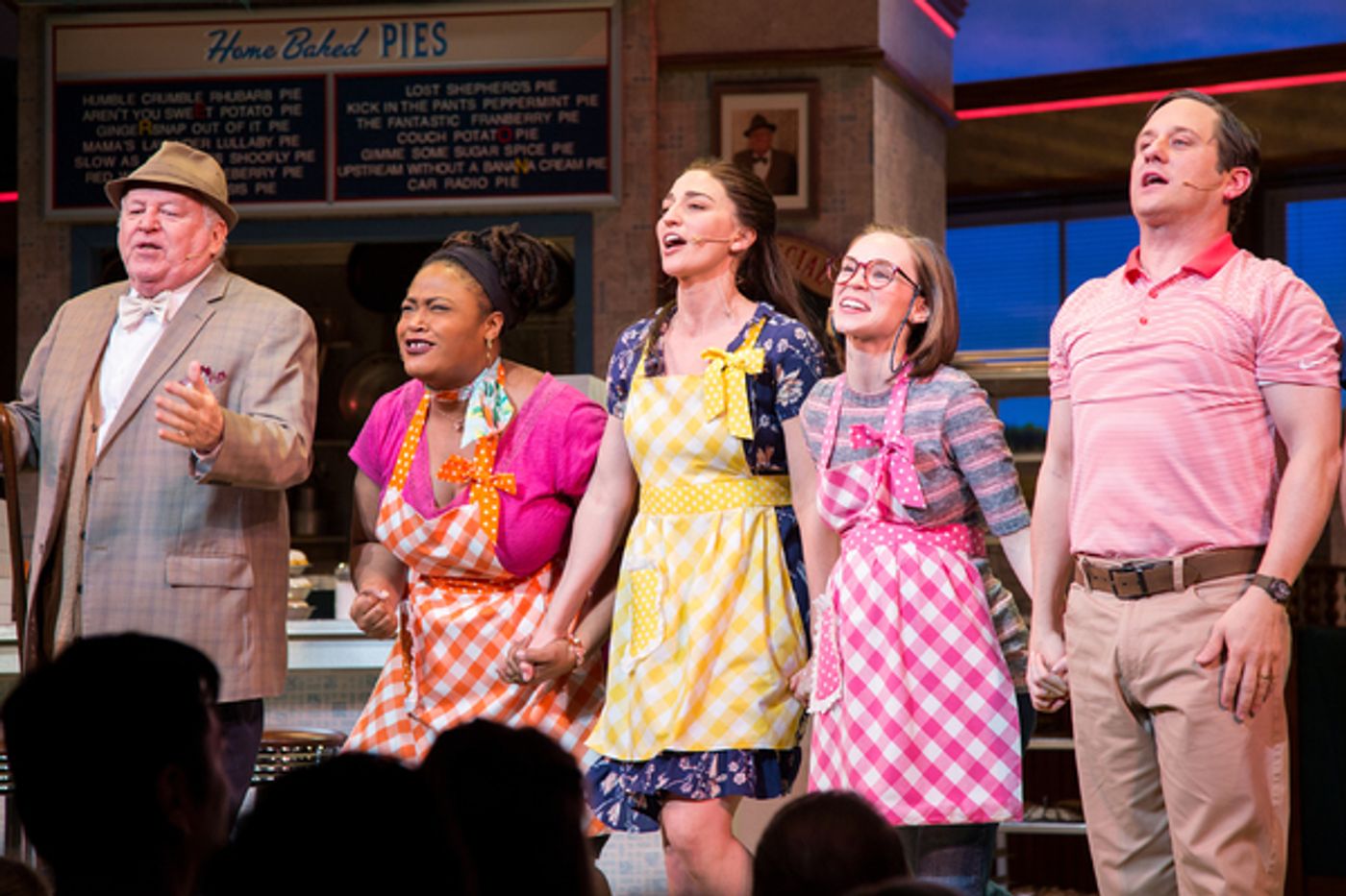Photo Coverage: Sara Bareilles, Will Swenson, Chris Diamantopoulos Take First Bows in WAITRESS Photo Coverage: Sara Bareilles, Will Swenson, Chris Diamantopoulos Take First Bows in WAITRESS Image