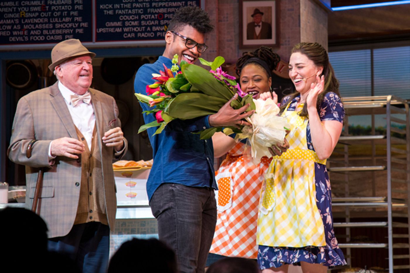 Photo Coverage: Sara Bareilles, Will Swenson, Chris Diamantopoulos Take First Bows in WAITRESS Photo Coverage: Sara Bareilles, Will Swenson, Chris Diamantopoulos Take First Bows in WAITRESS Image