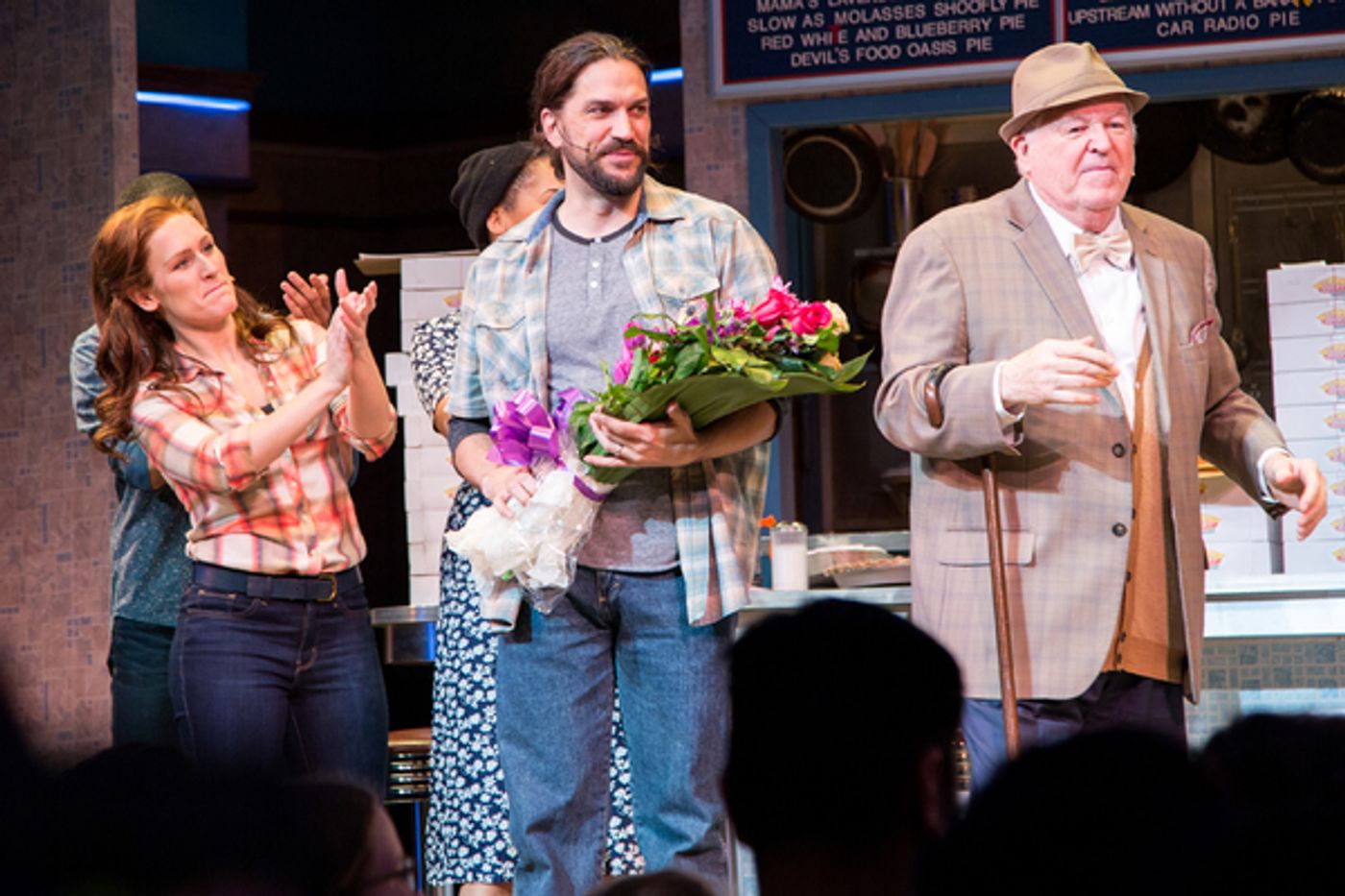 Photo Coverage: Sara Bareilles, Will Swenson, Chris Diamantopoulos Take First Bows in WAITRESS Photo Coverage: Sara Bareilles, Will Swenson, Chris Diamantopoulos Take First Bows in WAITRESS Image