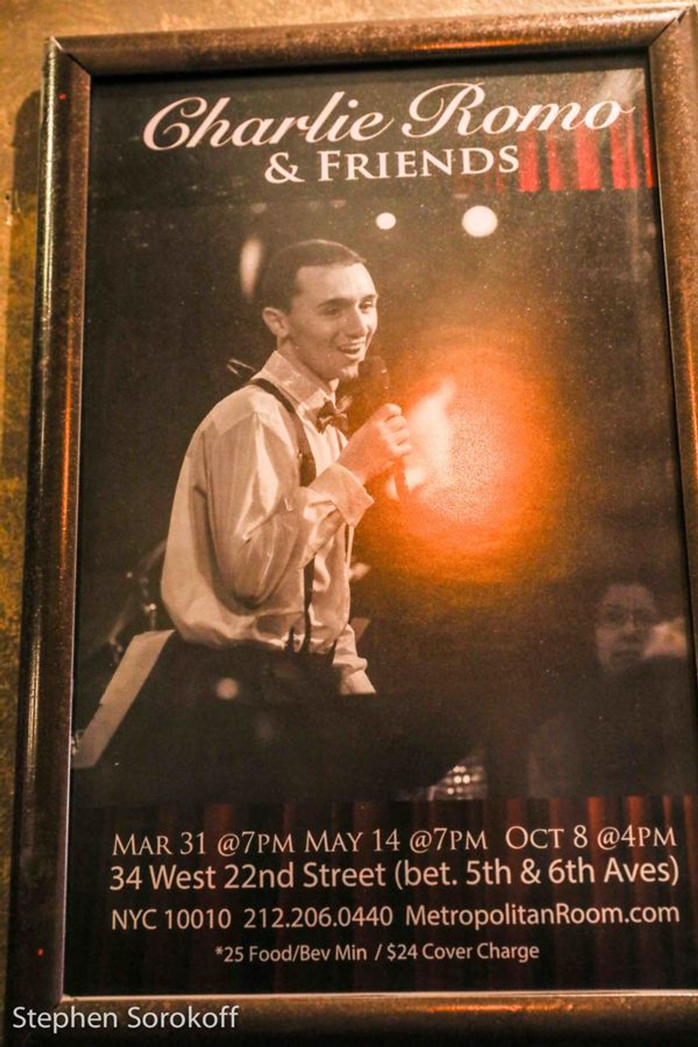 Photo Coverage: Charlie Romo & Friends Celebrate 21 At The Metropolitan Room  Image