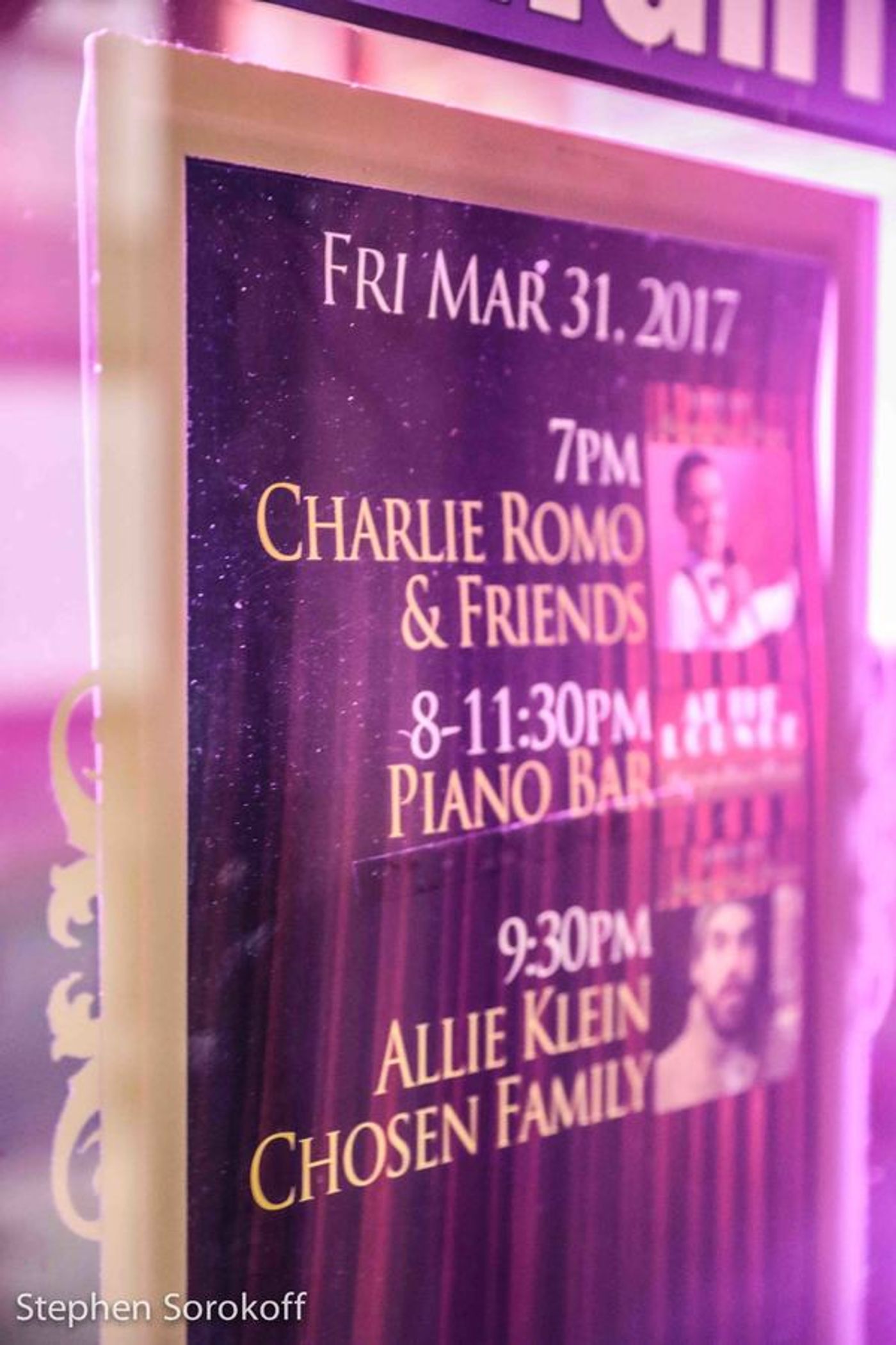Photo Coverage: Charlie Romo & Friends Celebrate 21 At The Metropolitan Room  Image