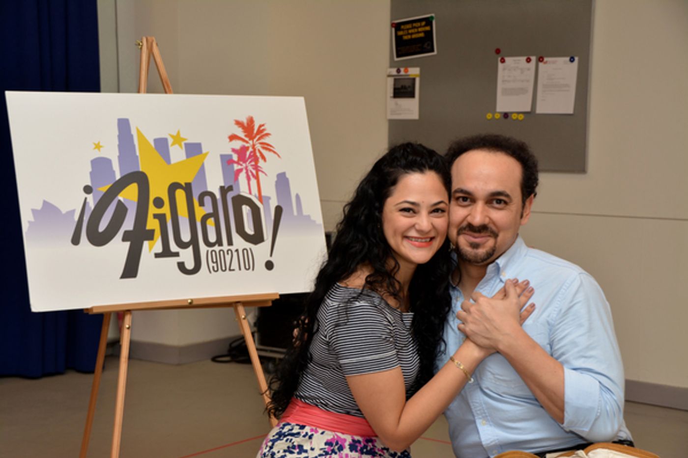 Photo Coverage: The Cast of FIGARO 90210 Meets The Press  Image