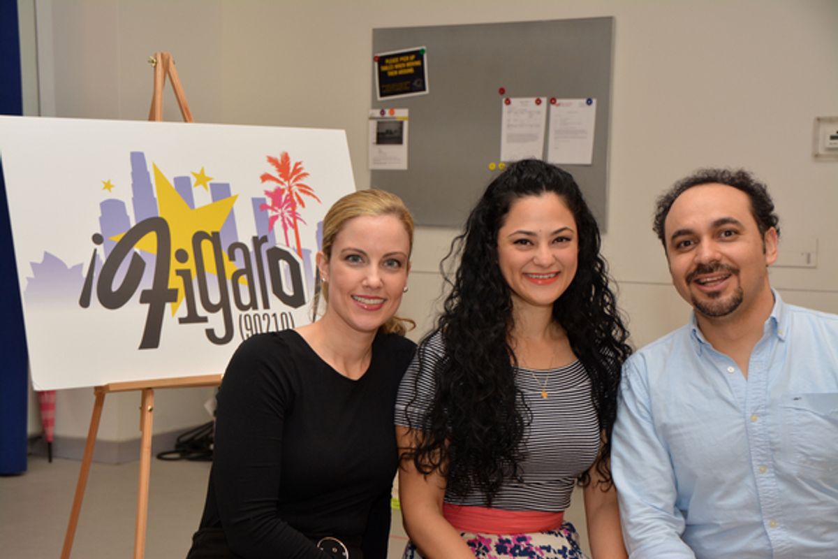 Raquel Suarez-Groen, Samarie Alicea and Jose Adan Perez at 