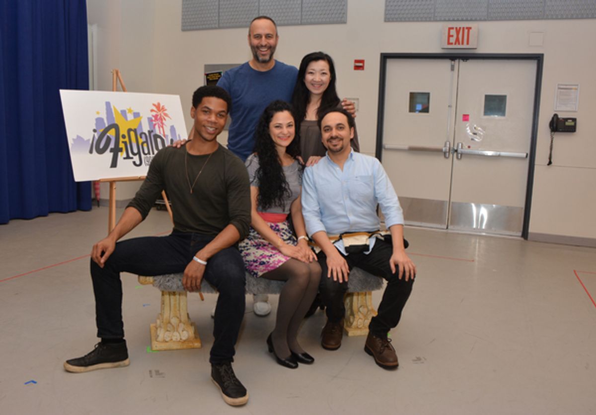 Christin Byrdsong, Samarie Alicea, Jose Adan Perez, Ethan Herschenfeld and Sahoko Sao Timpone at 