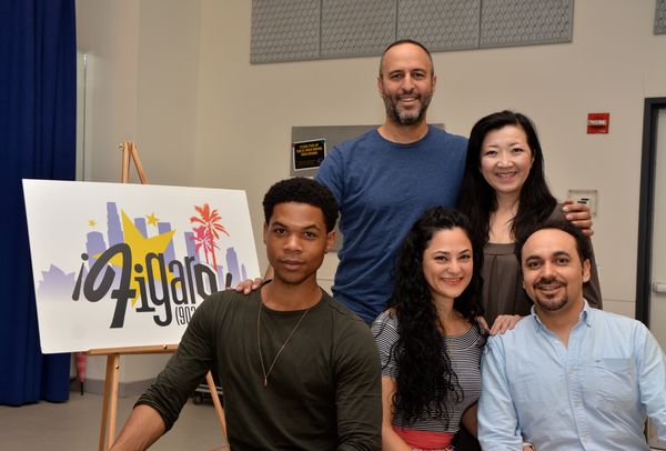 Christin Byrdsong, Samarie Alicea, Jose Adan Perez, Ethan Herschenfeld and Sahoko Sao Photo