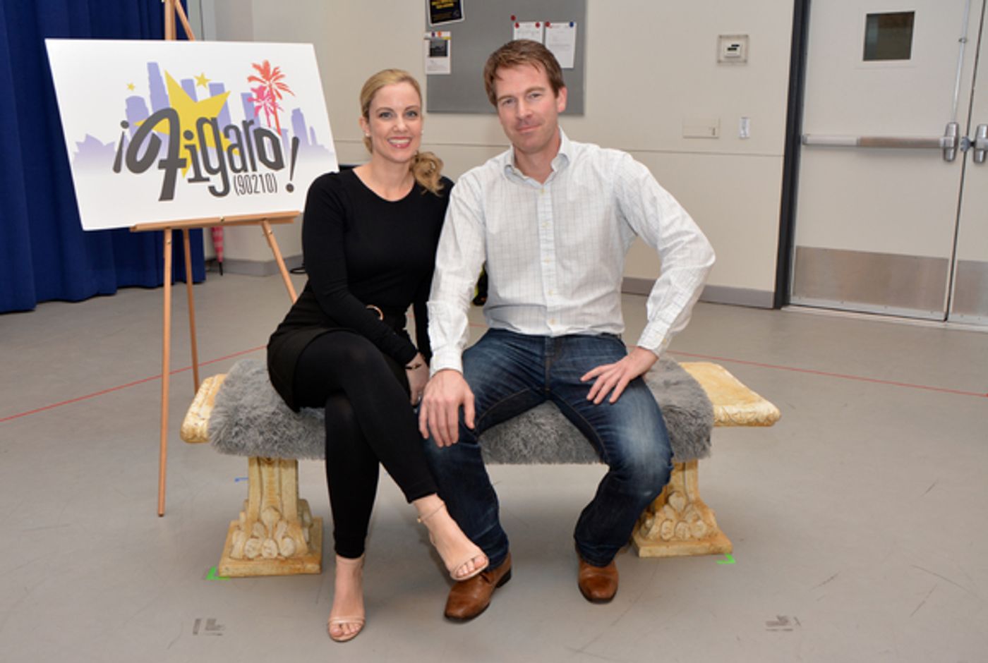 Photo Coverage: The Cast of FIGARO 90210 Meets The Press  Image