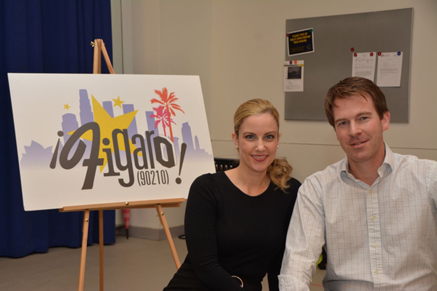 Photo Coverage: The Cast of FIGARO 90210 Meets The Press  Image