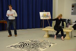 Luke Scott and Raquel Suarez-Groen @ BroadwayWorld Luke Scott and Raquel Suarez-Groen Photo