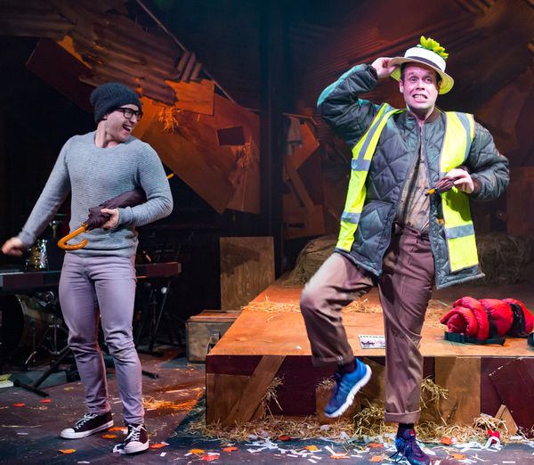 Liam Vincent-Kilbride and Robert Pearce  Photo