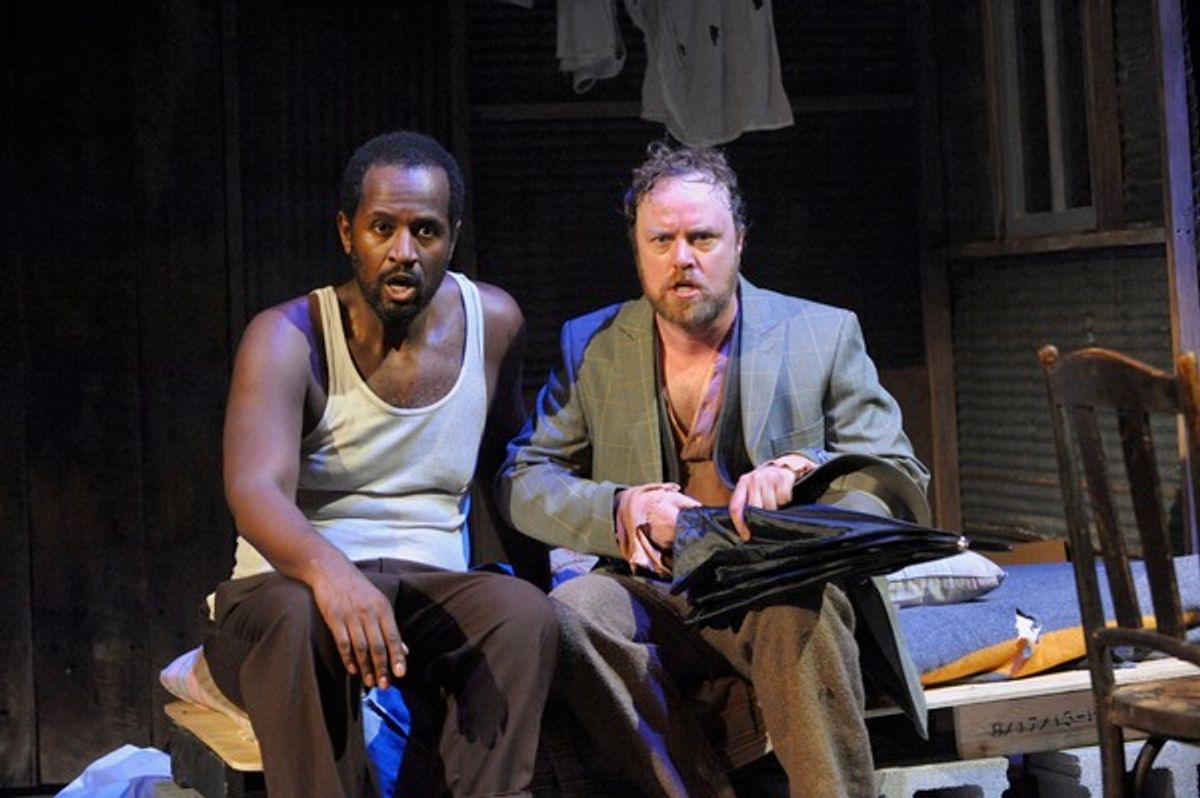 Nathan Hinton and Tom Story  at 