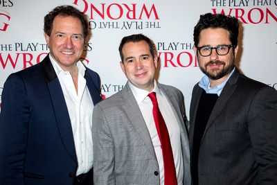 Kevin McCollum, Kenny Wax, J.J. Abrams Photo
