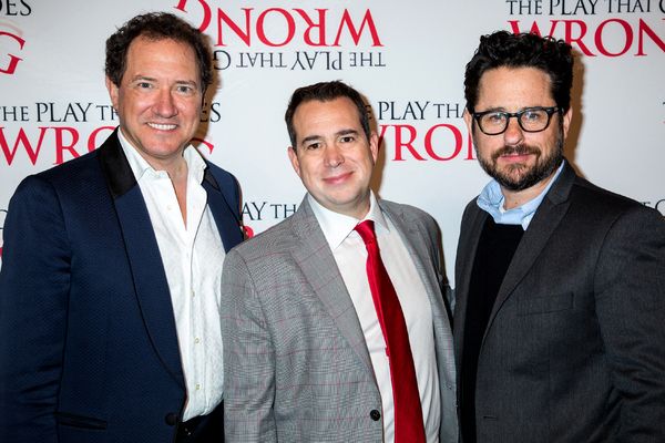 Kevin McCollum, Kenny Wax, J.J. Abrams Photo