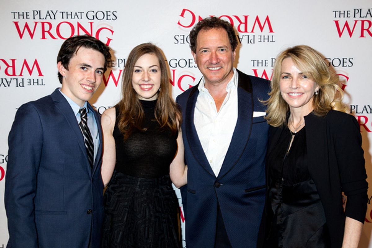 Kevin McCollum and family at 