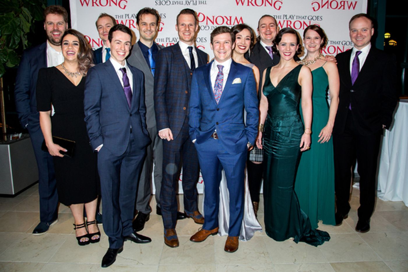 Photo Coverage: Opening Night Goes Right! THE PLAY THAT GOES WRONG Celebrates Broadway Arrival!  Image