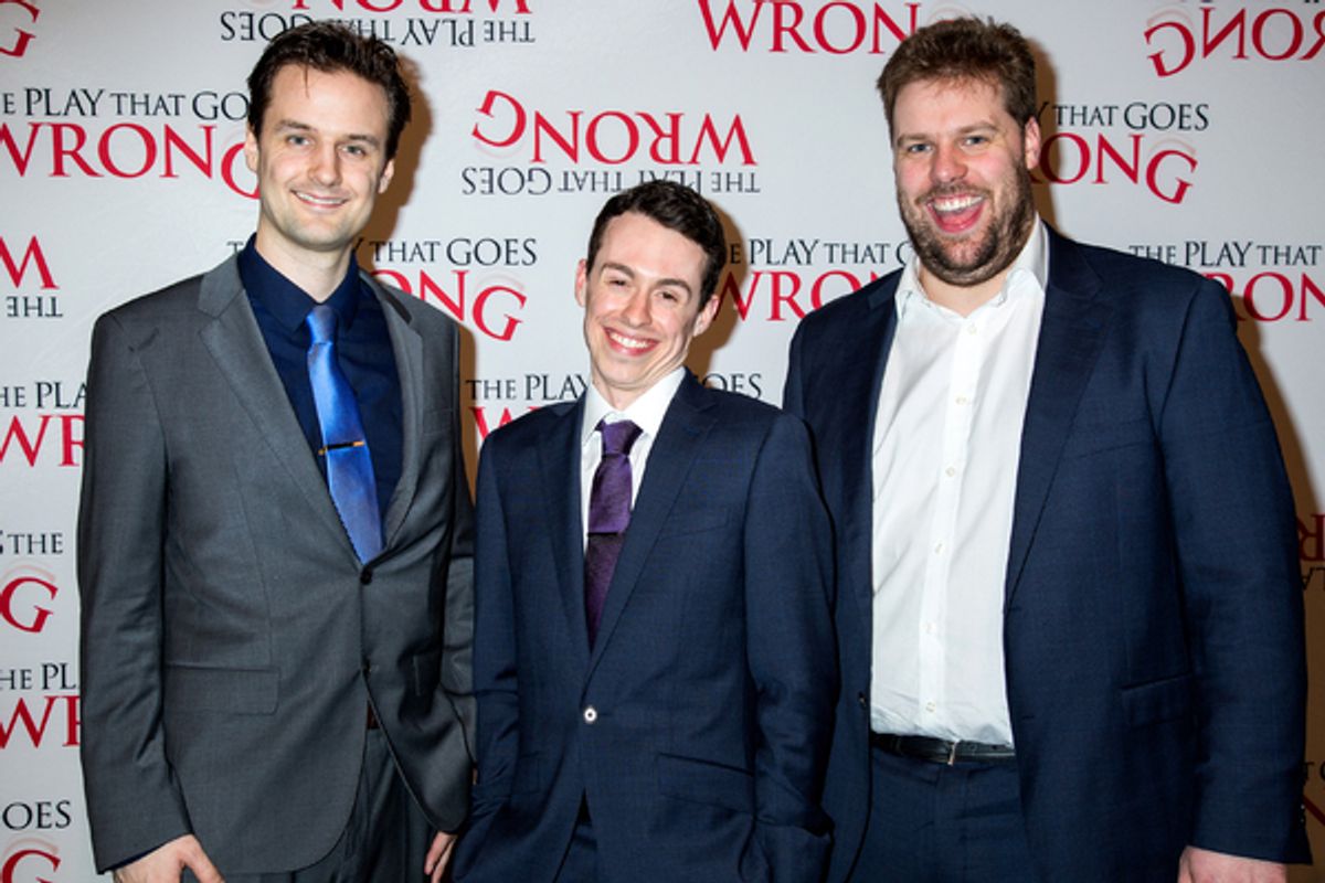 Henry Shields, Jonathan Sayer, Henry Lewis at 