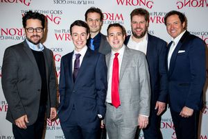 J.J. Abrams, Jonathan Sayer, Henry Shields, Kenny Wax, Henry Lewis, Kevin McCollum @ BroadwayWorld J.J. Abrams, Jonathan Sayer, Henry Shields, Kenny Wax, Henry Lewis, Kevin McCollum Photo