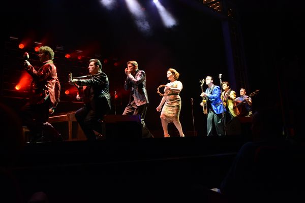 Nat Zegree, scott Moreau, Jason Loughlin,  Bligh Voth James Barry, Alex Boniello and  Photo