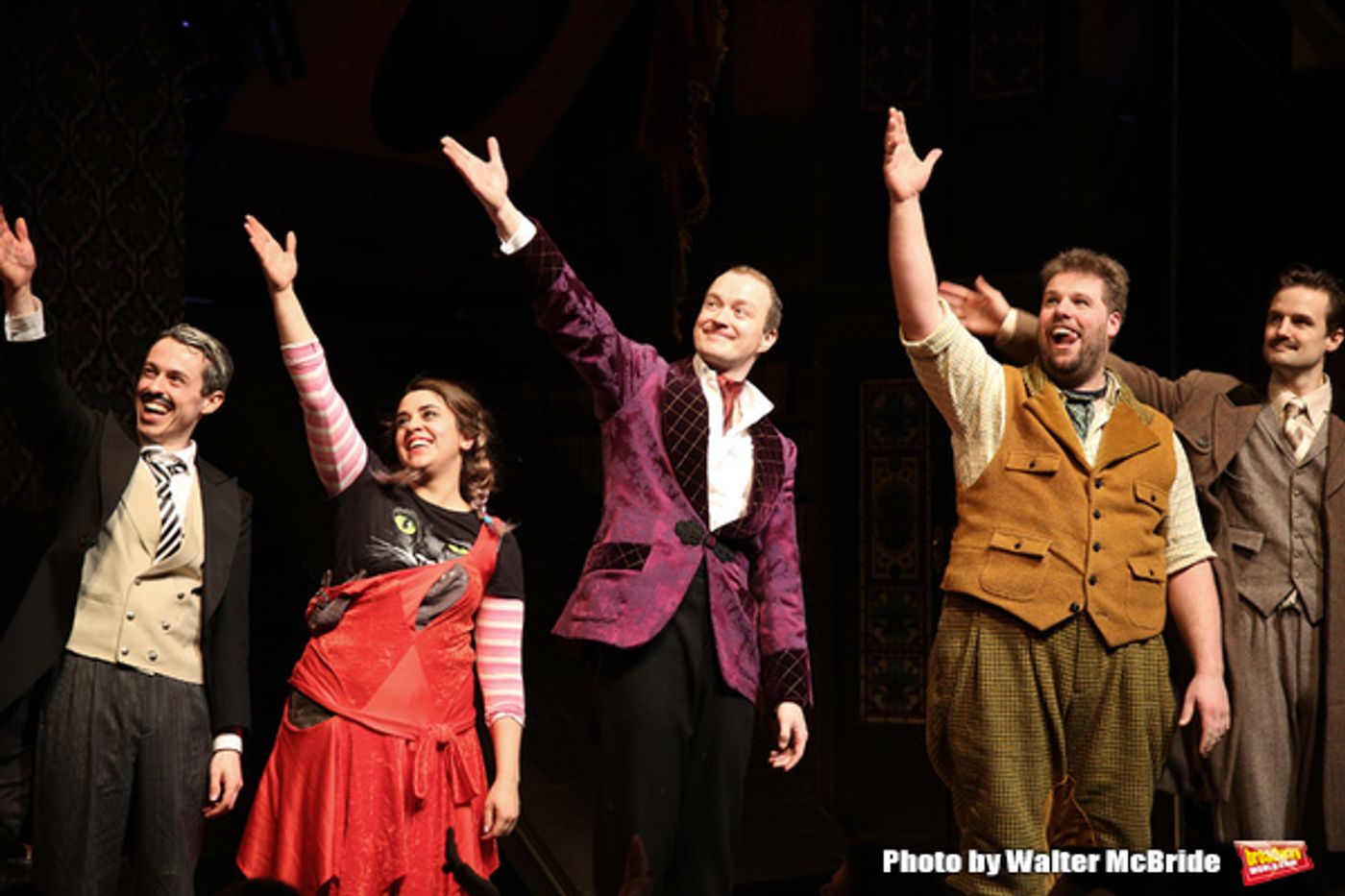 Photo Coverage: THE PLAY THAT GOES WRONG Takes Mishap-Free Opening Night Bows!  Image
